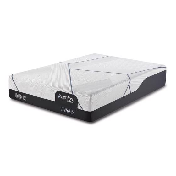 serta icomfort hybrid blue fusion 4000 plush pillow top mattress